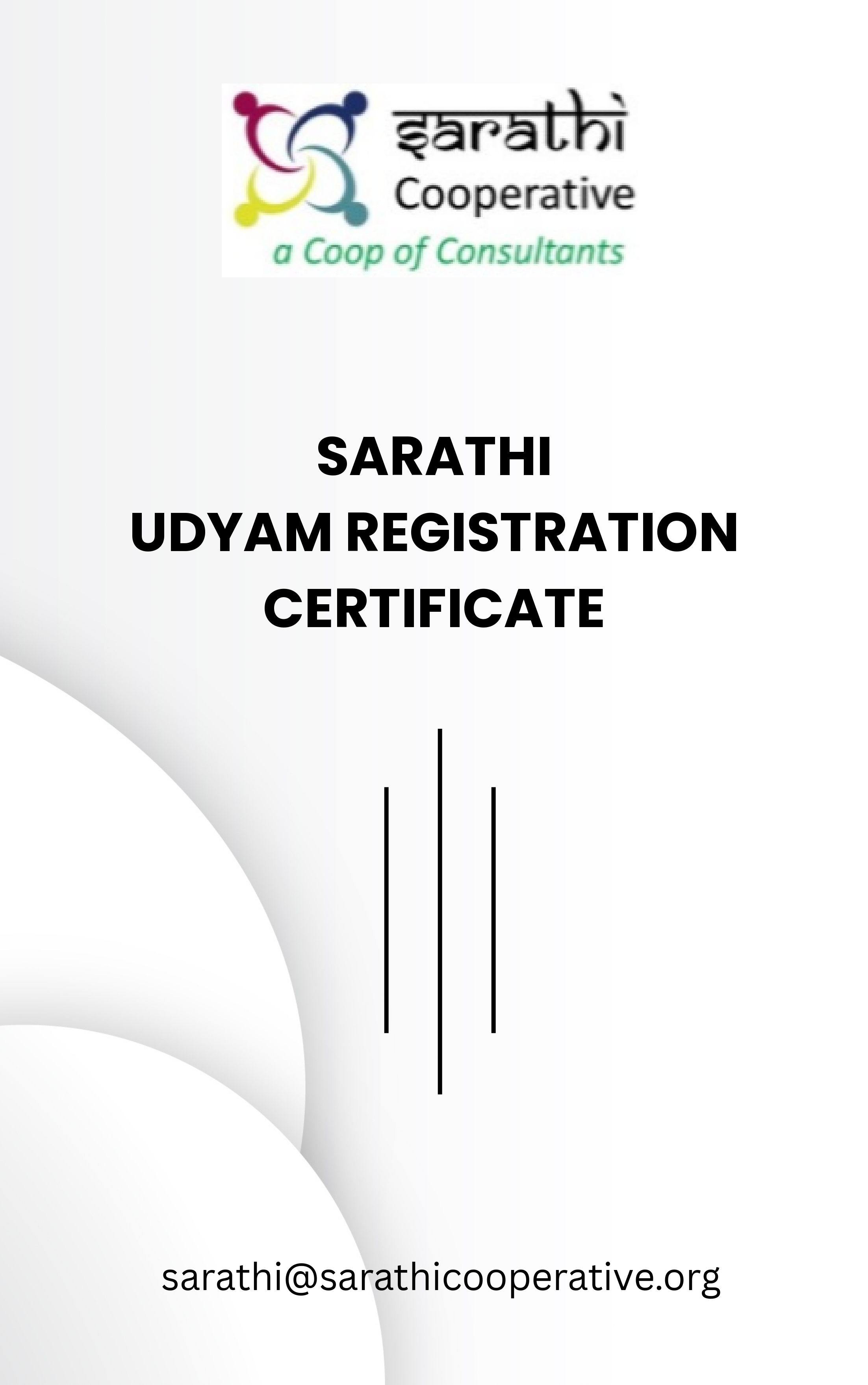 Sarathi Udyam Registration Certificate