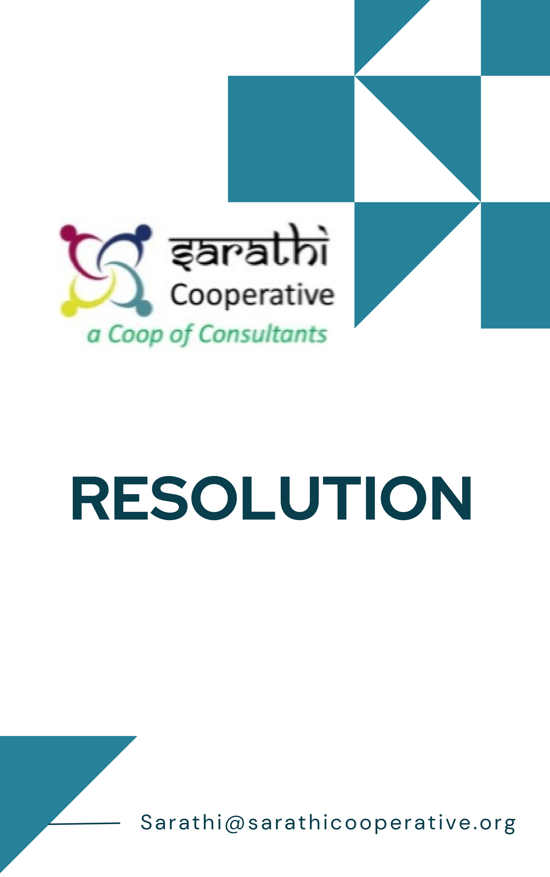 Board Resolution - Election Committee